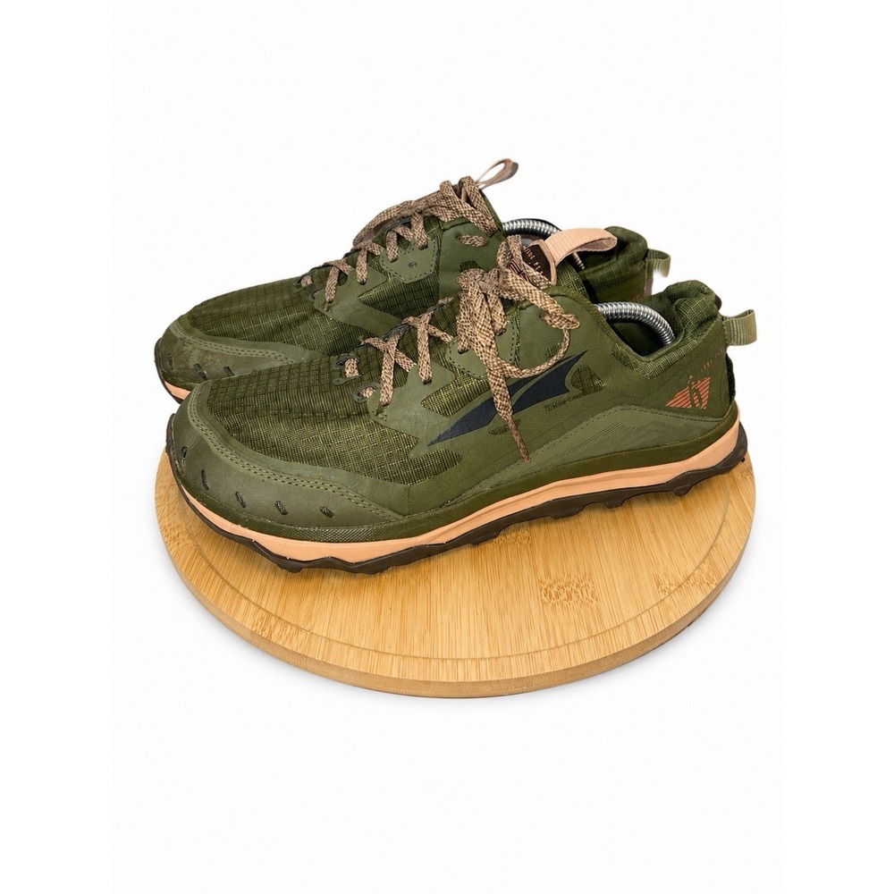 Altra Lone Peak 6 Trail Running Shoes Dusty Olive Green Womens Size 8 Athletic